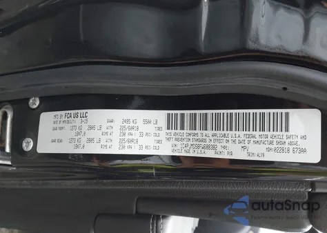 2015 Jeep Cherokee Limited z USA, uszkodzony, nr VIN 1C4PJMDS8FW688382